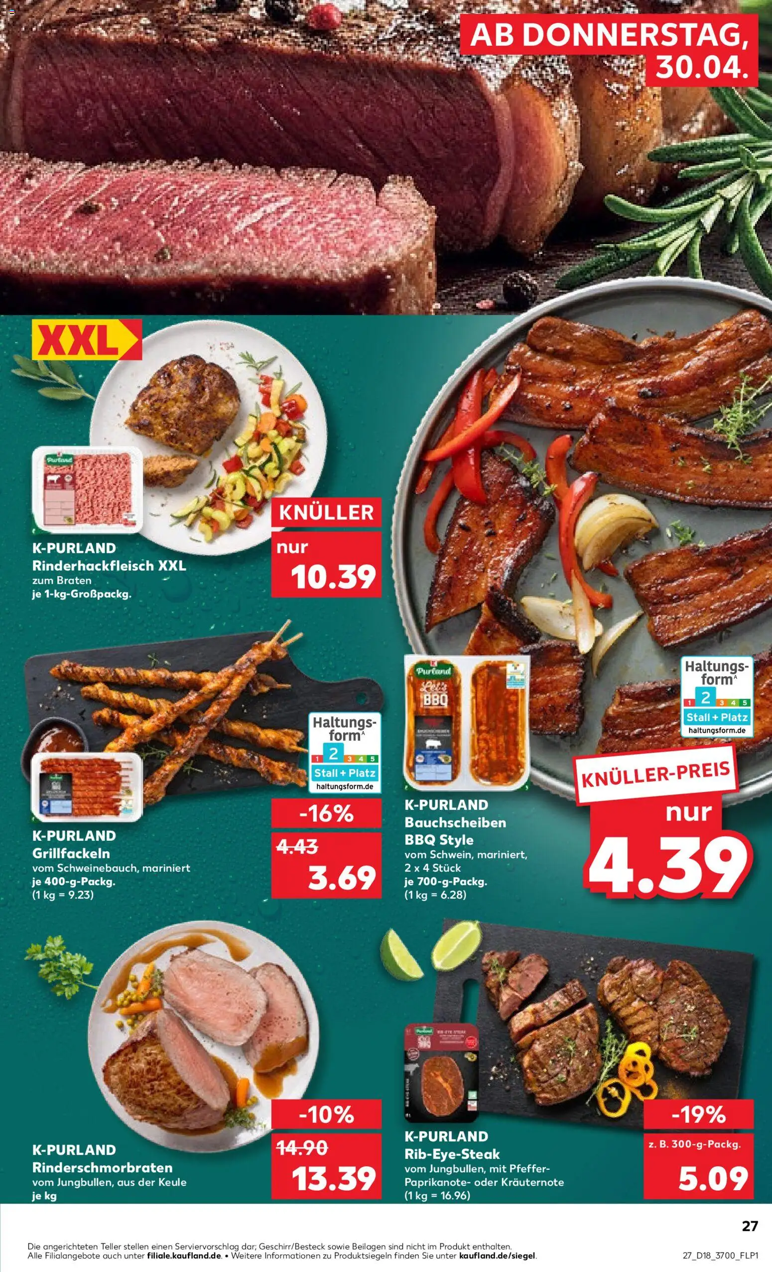 Kaufland Prospekt Rostock	 – gültig ab 30.04.2026 | Seite: 27 | Produkte: Pfeffer, Steak