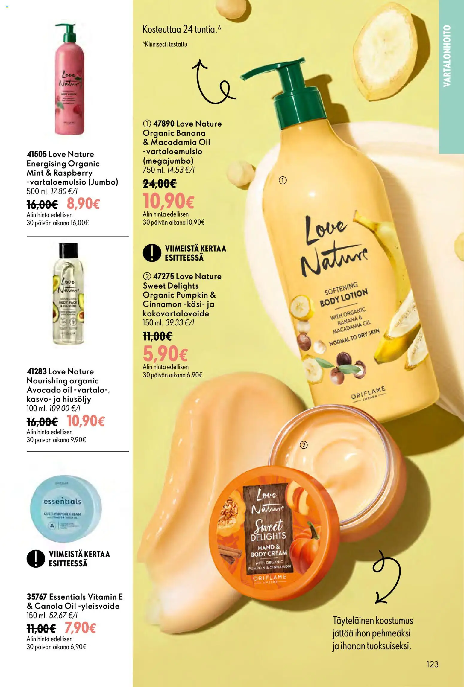 Oriflame tarjoukset – voimassa 16/09/2026 alkaen | Sivu: 123 | Tuotteet: Hiusöljy