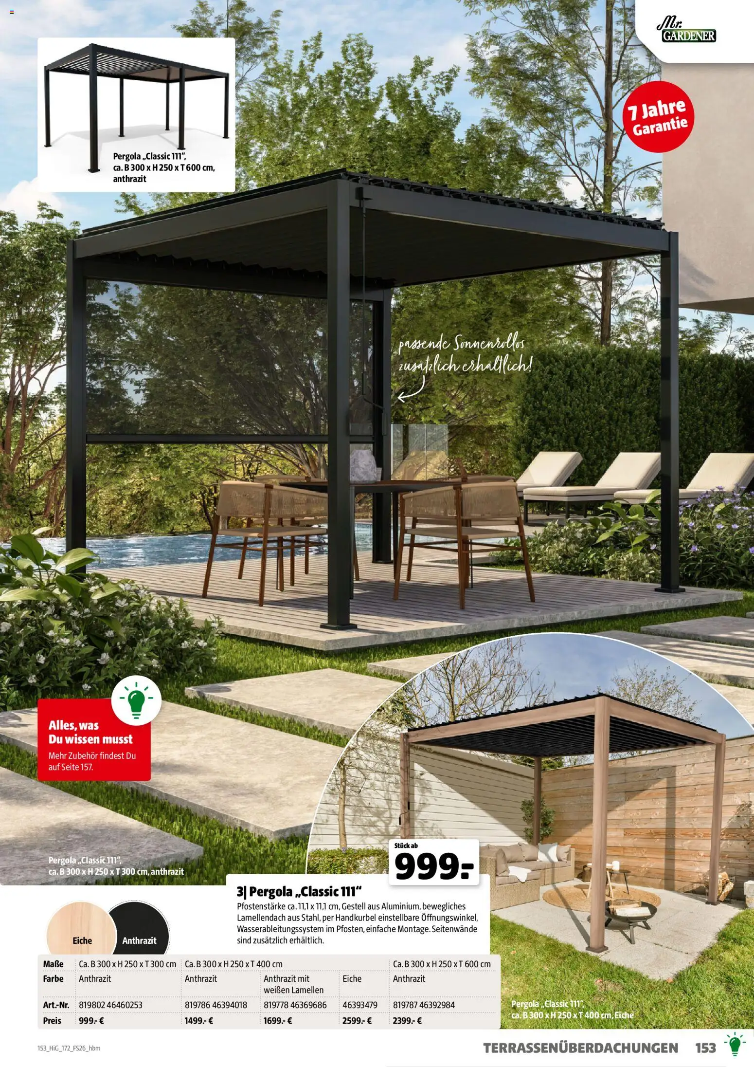 Hagebau Gartengestaltungsortiment – gültig ab 02.03.2026 | Seite: 153