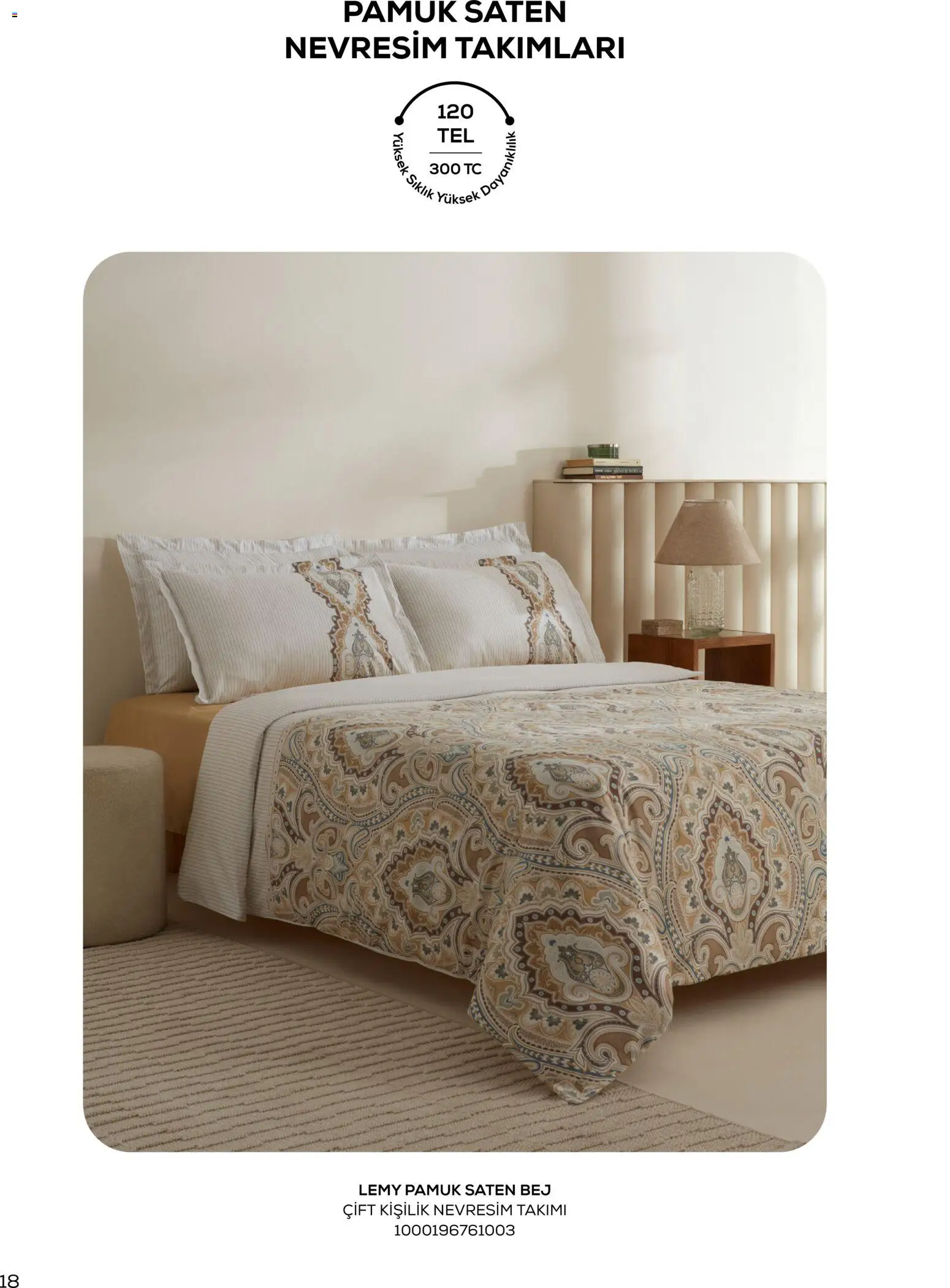 Karaca Home Katalog - 01.03.2026 tarihinden itibaren geçerlidir | Sayfa: 18 | Ürünler: Nevresim, Nevresim takımları