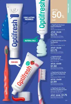 Preview of Oriflame - Offers valid from 27.05.2026 | Page: 143 | Products: Toothpaste, Strawberry