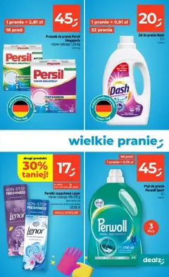 Pogląd oferty "Dealz gazetka - Czysty zysk" - ważna od 03.09.2026 | Strona: 3 | Produkty: Proszek, Persil, Żel do prania, Detergent