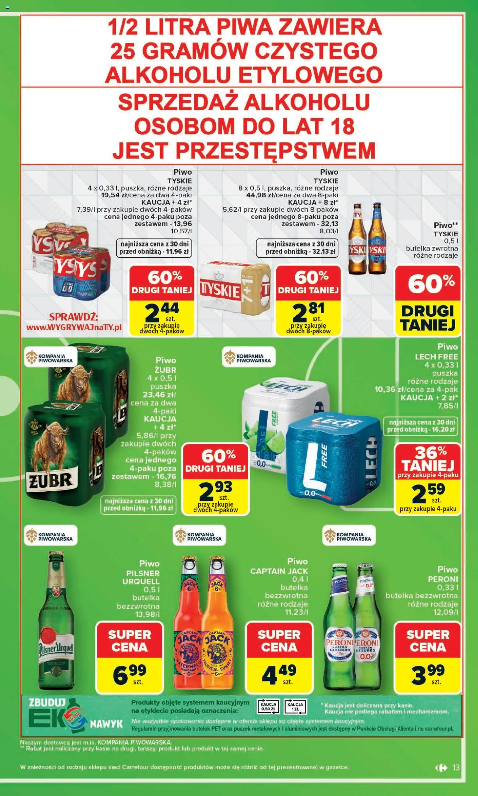 Carrefour gazetka - Zakupowa taktyka kibica od 01.06.2026 | Strona: 13