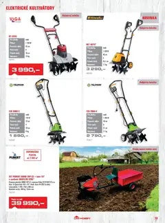 Náhled letáku Uni Hobby katalog - Zahradní technika 2026 od 13.03.2026 | Strana: 19 | Produkty: Závěs, Kola