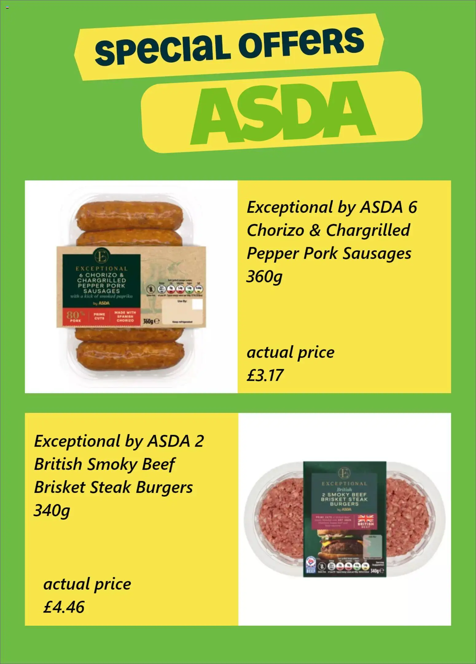 {H1} | Page: 5 | Products: Pork, Beef, Sausages, Pepper
