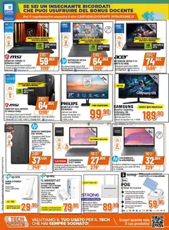 Anteprima del volantino Expert volantino valido a partire dal 24/09/2026 | Pagina: 28 | Prodotti: Monitor, Notebook, Tastiera, Samsung