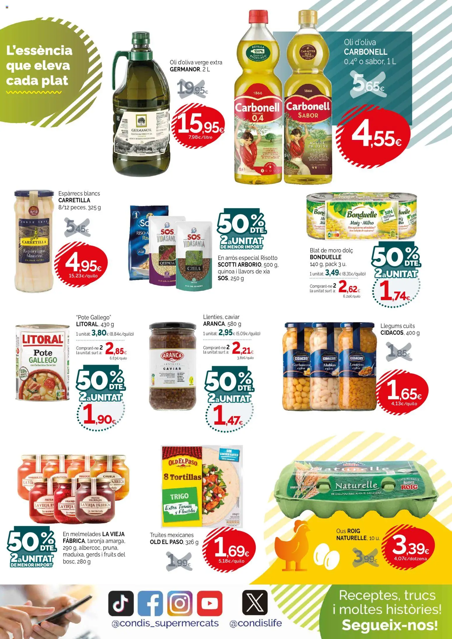 Condis folleto life │ válido desde el 06.05.2026 | Página: 13 | Productos: Huevos, Νερό καρύδας, Νυχτικό