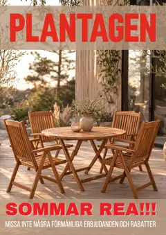 Plantagen erbjudanden - Förhandsvisning av reklamblad från butik Plantagen aktuell från 13/08/2026