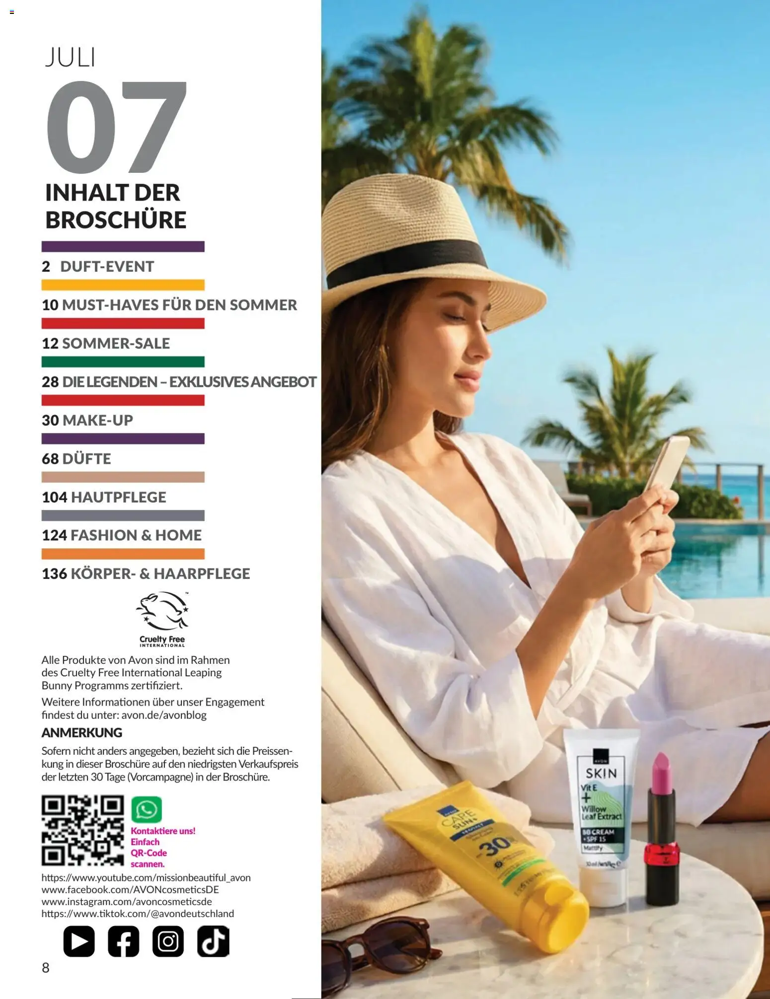AVON Katalog Juli 2026 – gültig ab 01.07.2026 | Seite: 8