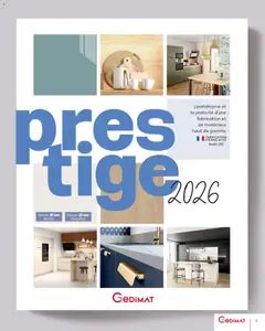 Gedimat - Prévisualisation de Gedimat - Brochure valide à partir de 25/09/2026