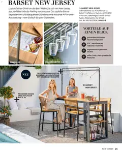 Dehner Gartenmöbel Trends 2026 ab 29.01.2026 gültig | Seite: 25 | Produkte: Kissen, Tisch