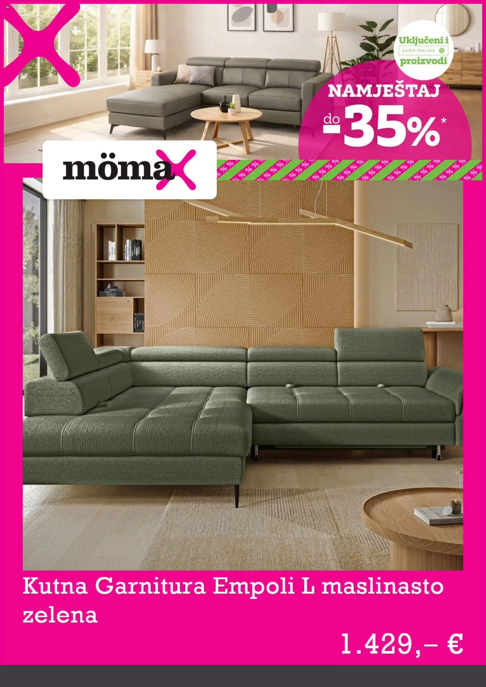Mömax katalog | vrijedi od 19.05.2026 | Stranica: 5 | Proizvodi: Kutna garnitura