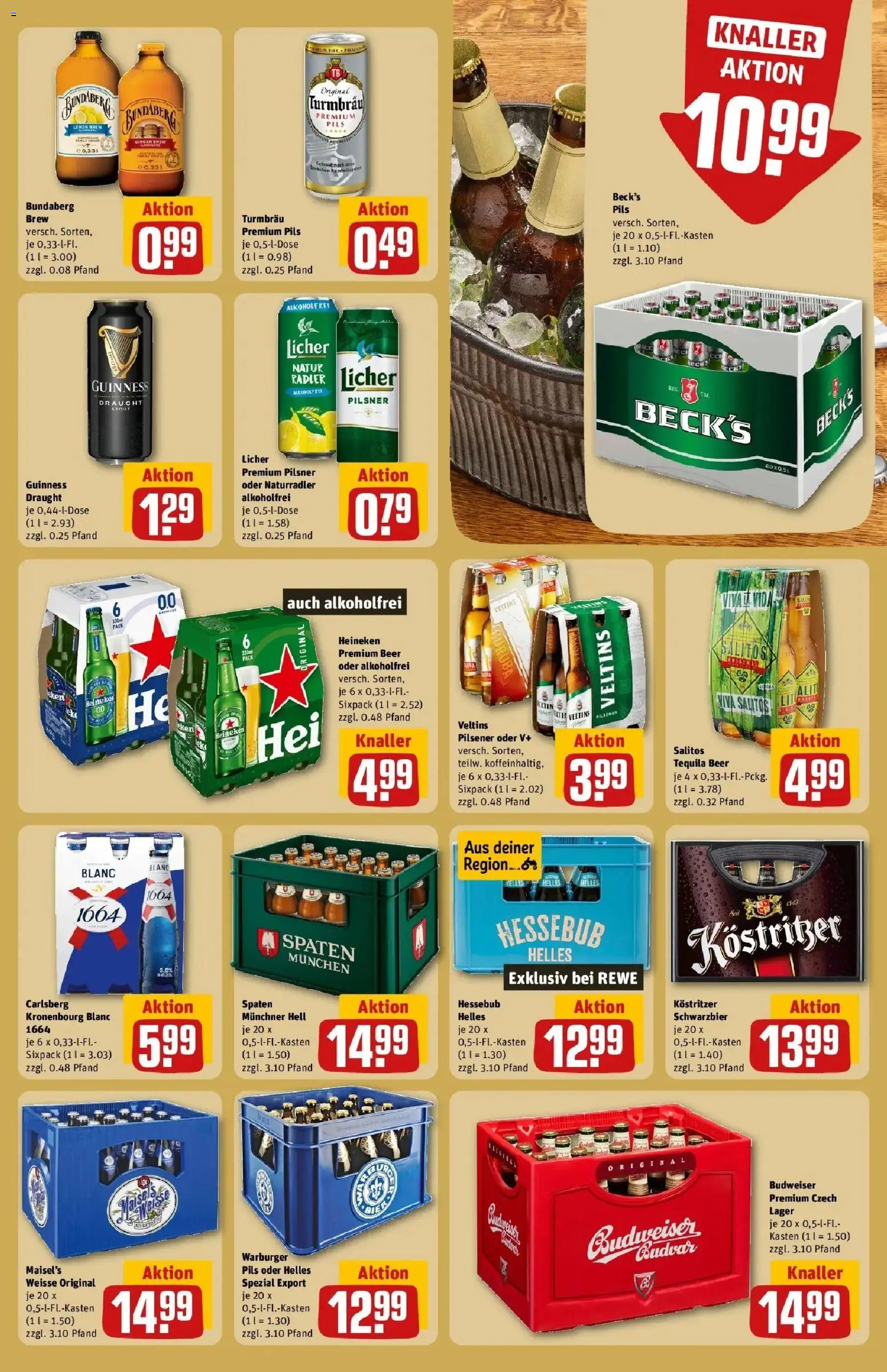 REWE Prospekt ab 21.09.2026 zum Blättern » Angebote | Seite: 25 | Produkte: Carlsberg, Kostritzer, Pils, Heineken