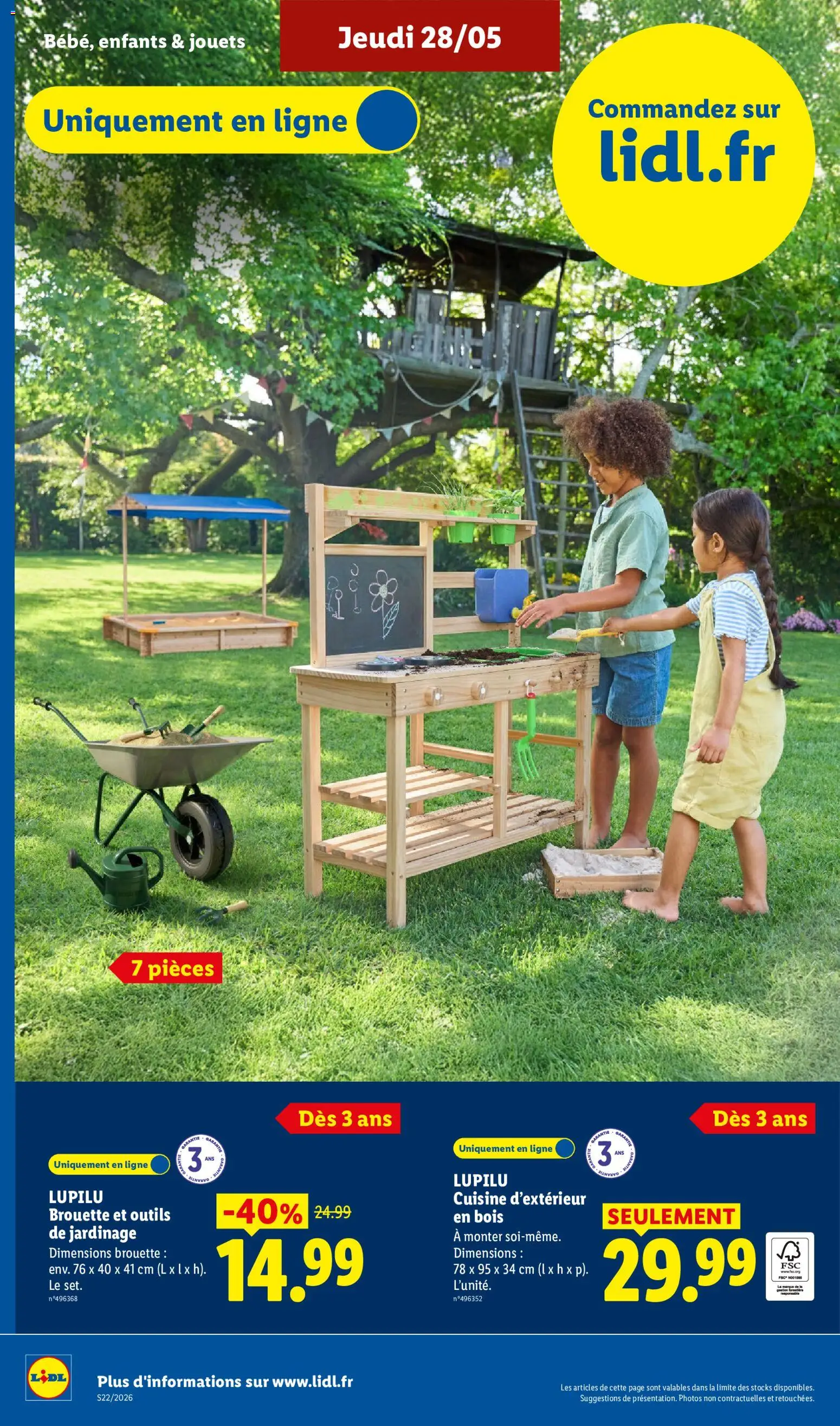 {H1} | Page: 46 | Produits: Brouette, Jouets, Outils de jardinage
