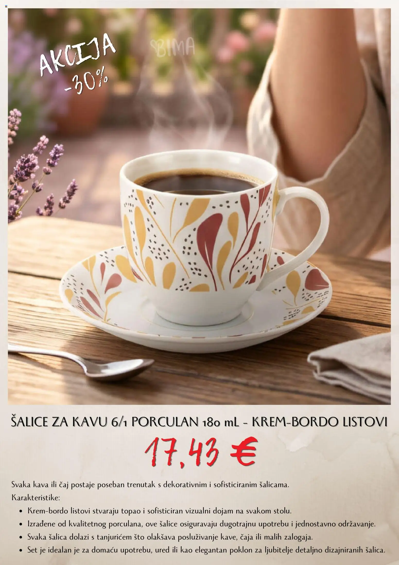 Bima katalog | vrijedi od 14.10.2026 | Stranica: 6 | Proizvodi: Kava, Čaj, Šalica