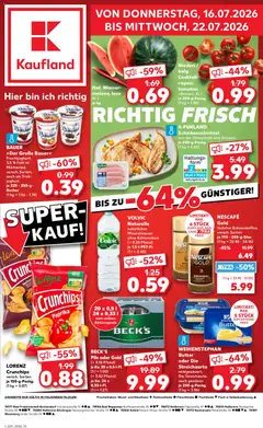 Kaufland DE -DE Folder - Voorbeeld van een folder van Kaufland DE, geldig van 16-07-2026