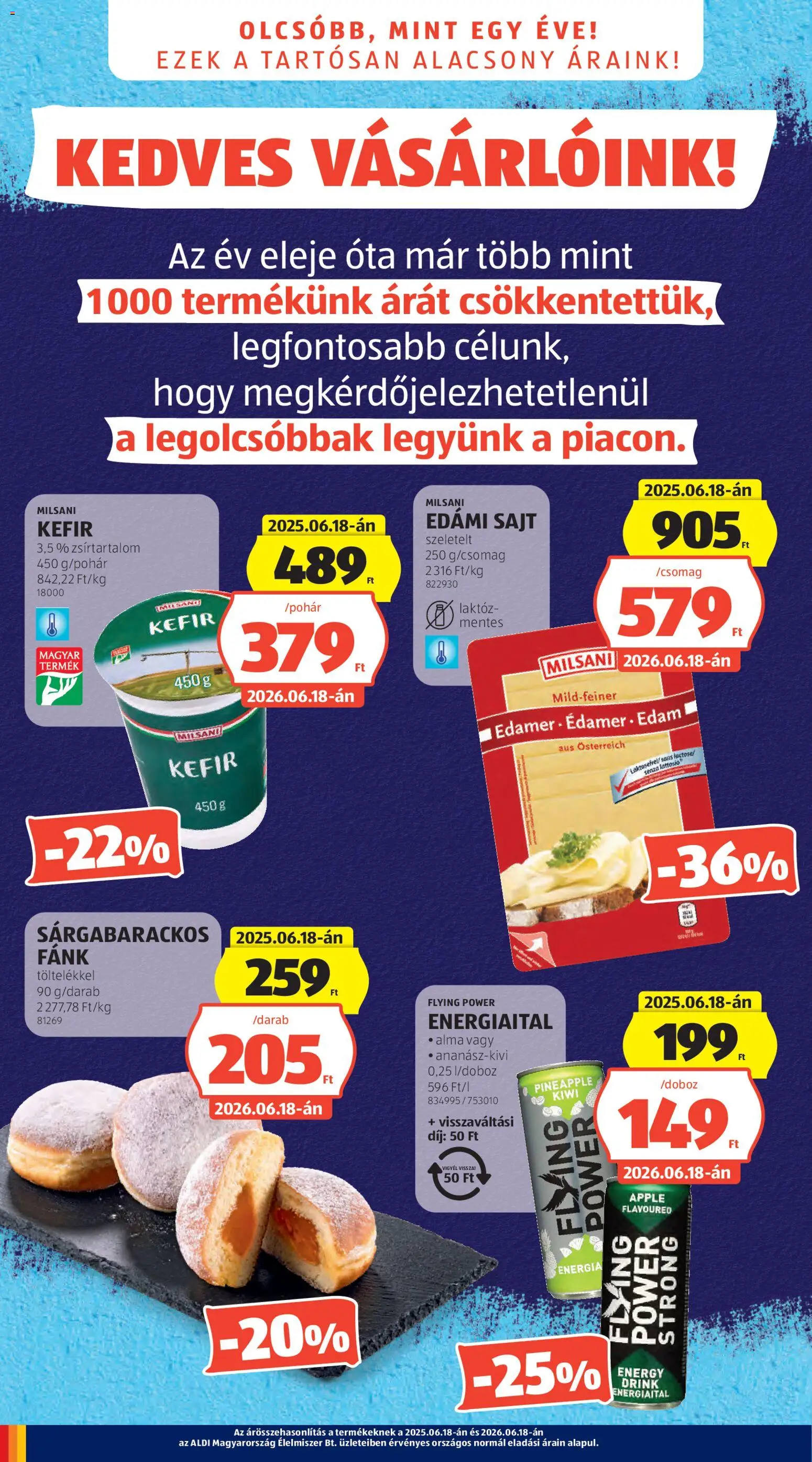 Aldi akciós ujság - amely érvényes a következő dátumtól: 18.06.2026 | Oldal: 2