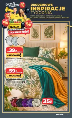 Pogląd oferty "Netto gazetka od poniedziałku NonFood" - ważna od 12.10.2026