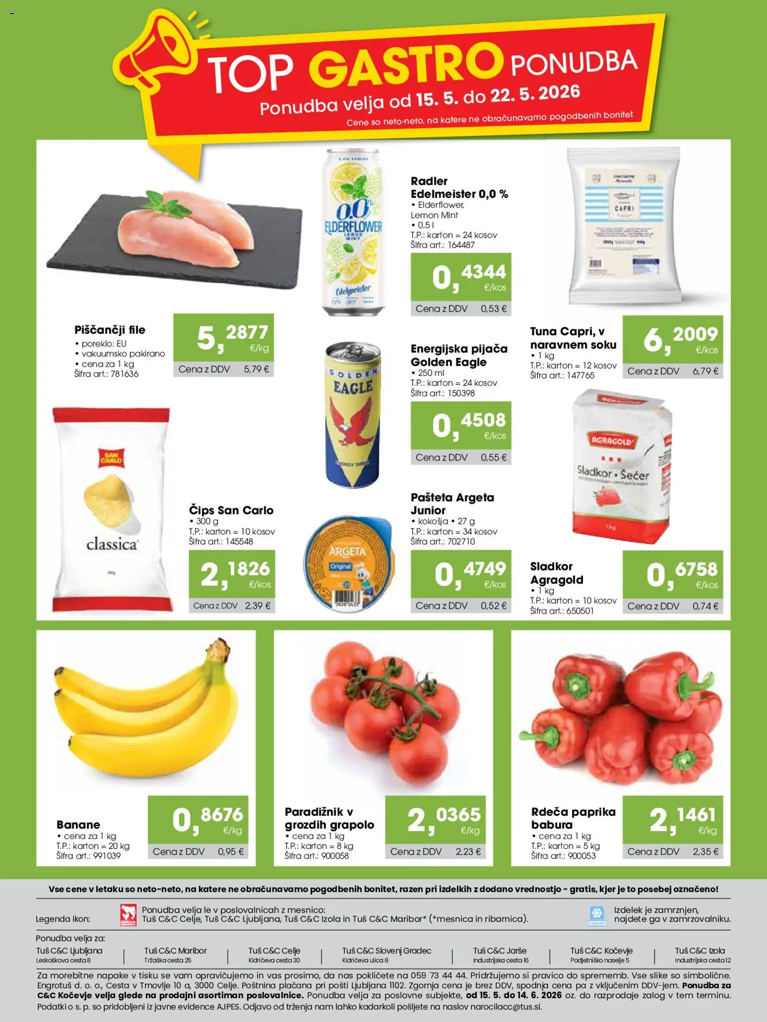 Novi Tuš katalog ponudbe – veljaven od 15.05.2026 | Stran: 24