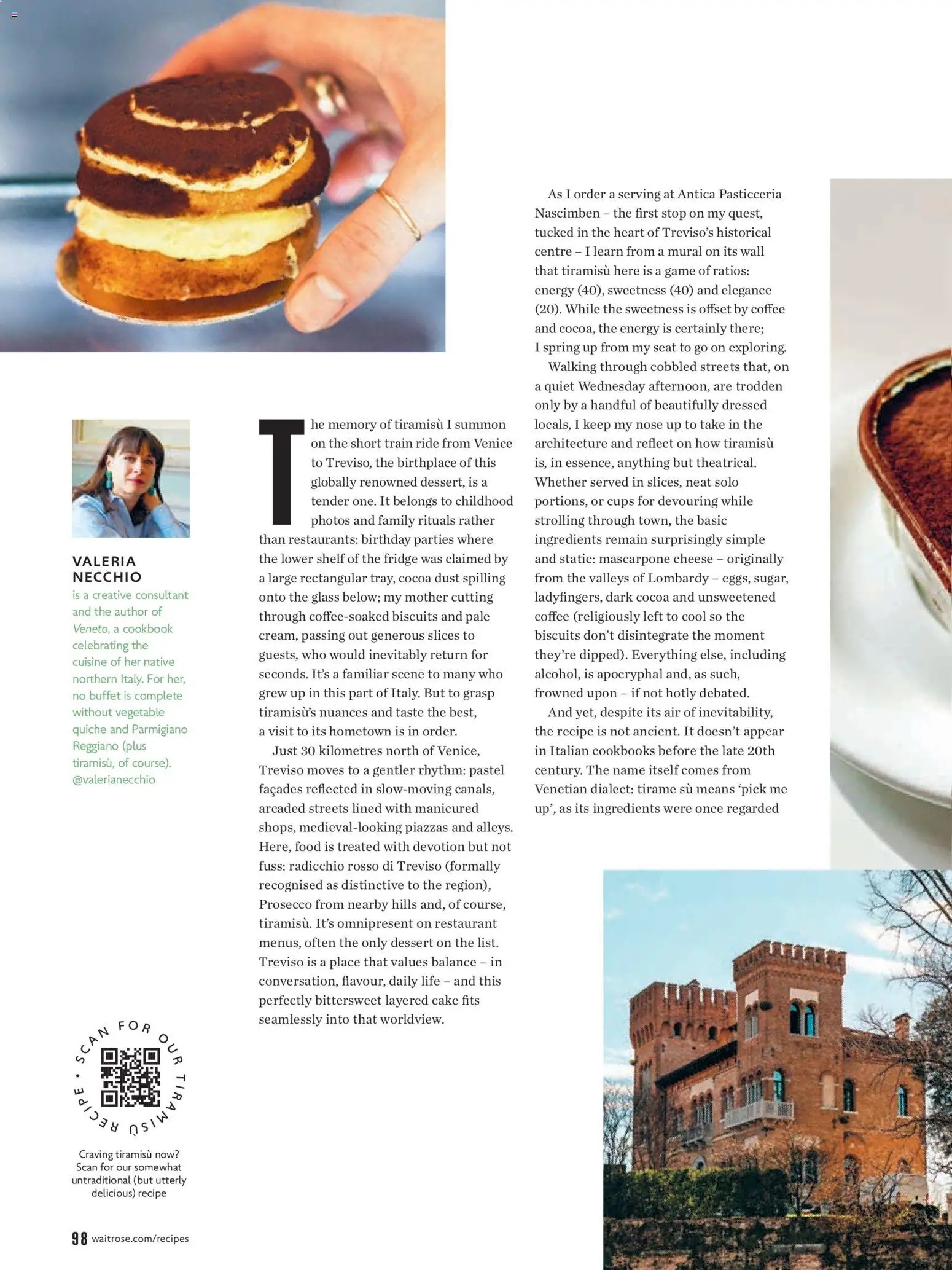 {H1} | Page: 98 | Products: Shelf, Cheese, Coffee, Cake