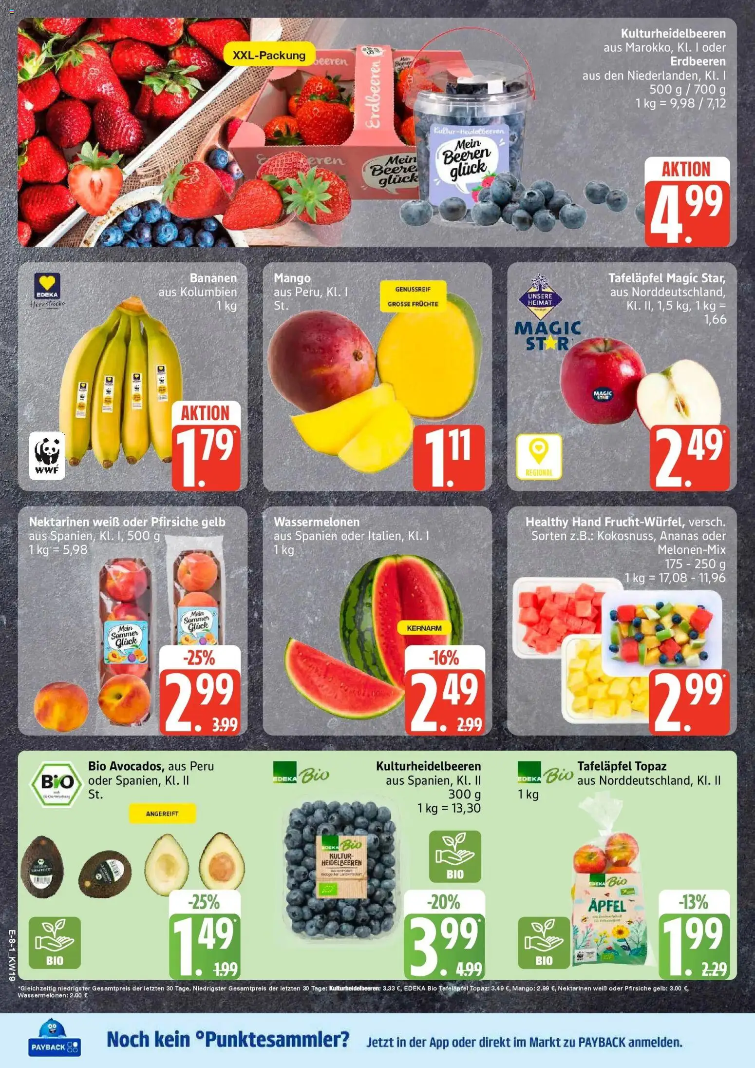 Marktkauf Prospekt Hamburg	 – gültig ab 03.05.2026 | Seite: 10 | Produkte: Äpfel, Bananen, Ananas, Heidelbeeren