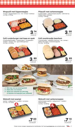 Buurtslagers folder / publicité - Voorbeeld van een folder van Buurtslagers, geldig van 24.04.2026 | Pagina: 7 | Producten: Broodje, Saus, Kool, Sla