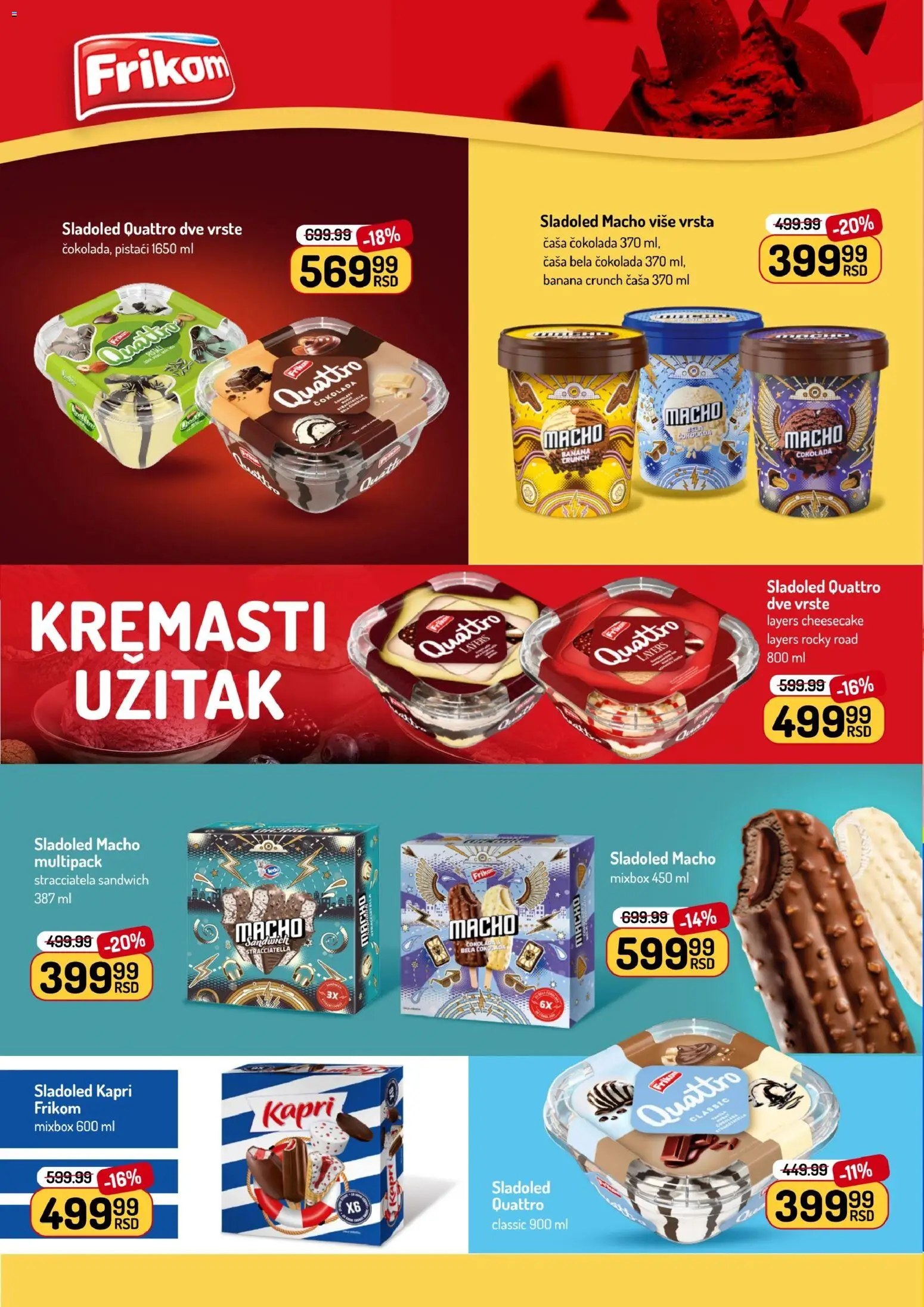 Aman katalog - važi od 08.06.2026 | Strana: 14 | Proizvode: Banana, Pistaći, Cheesecake, Čokolada