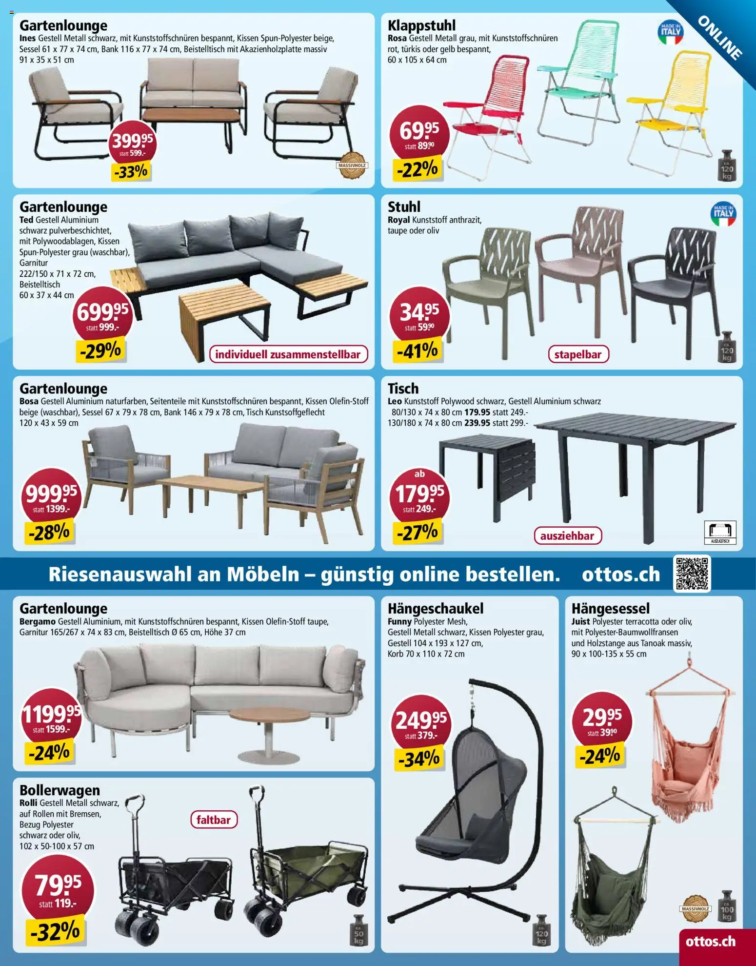 Otto's aktionen – gültig ab 07.04.2026 | Seite: 15 | Produkte: Tisch, Sessel, Stuhl, Beistelltisch