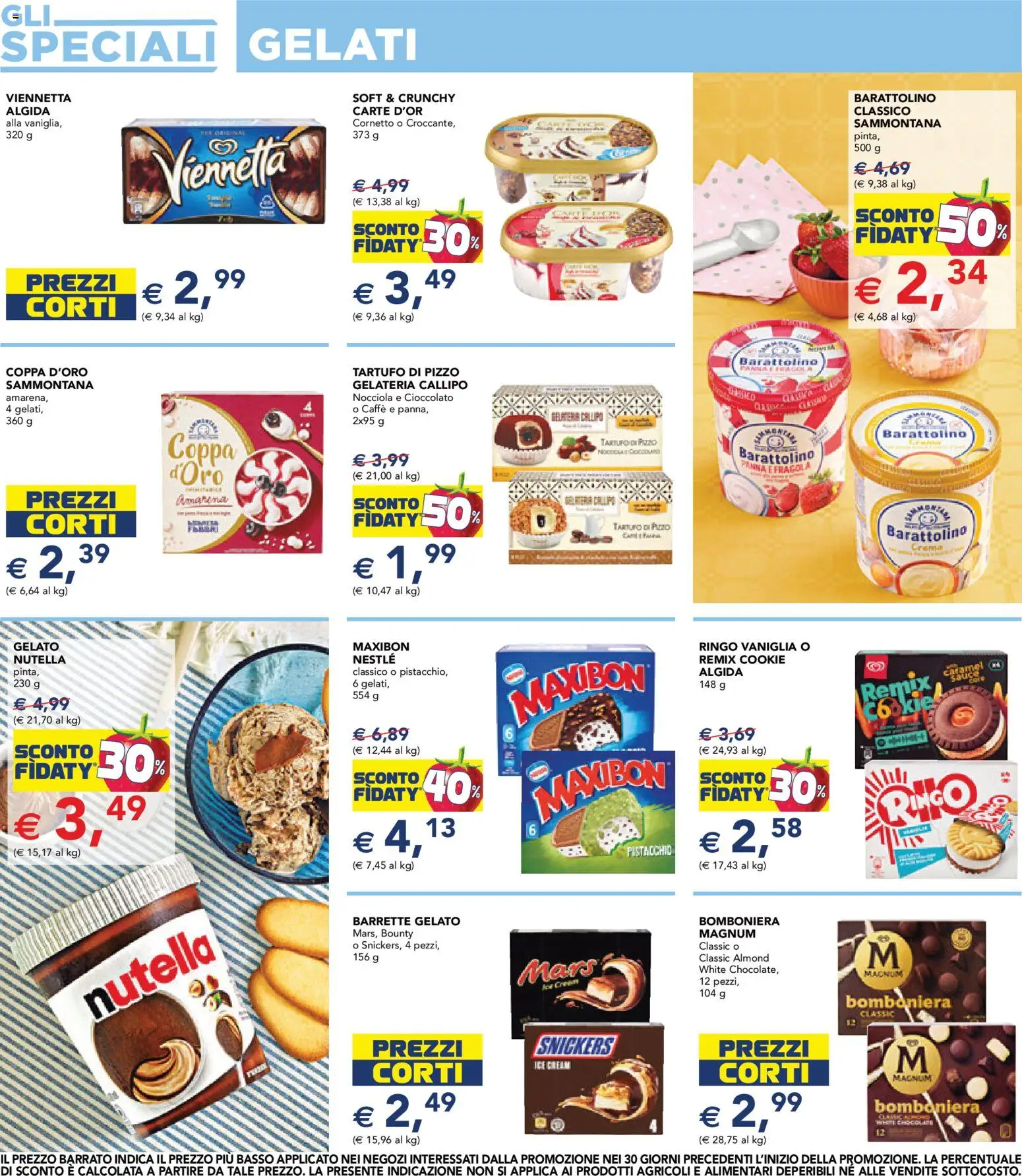 Volantino Esselunga S del 18.06.2026 | Pagina: 3 | Prodotti: Cioccolato, Cornetto, Panna, Gelato