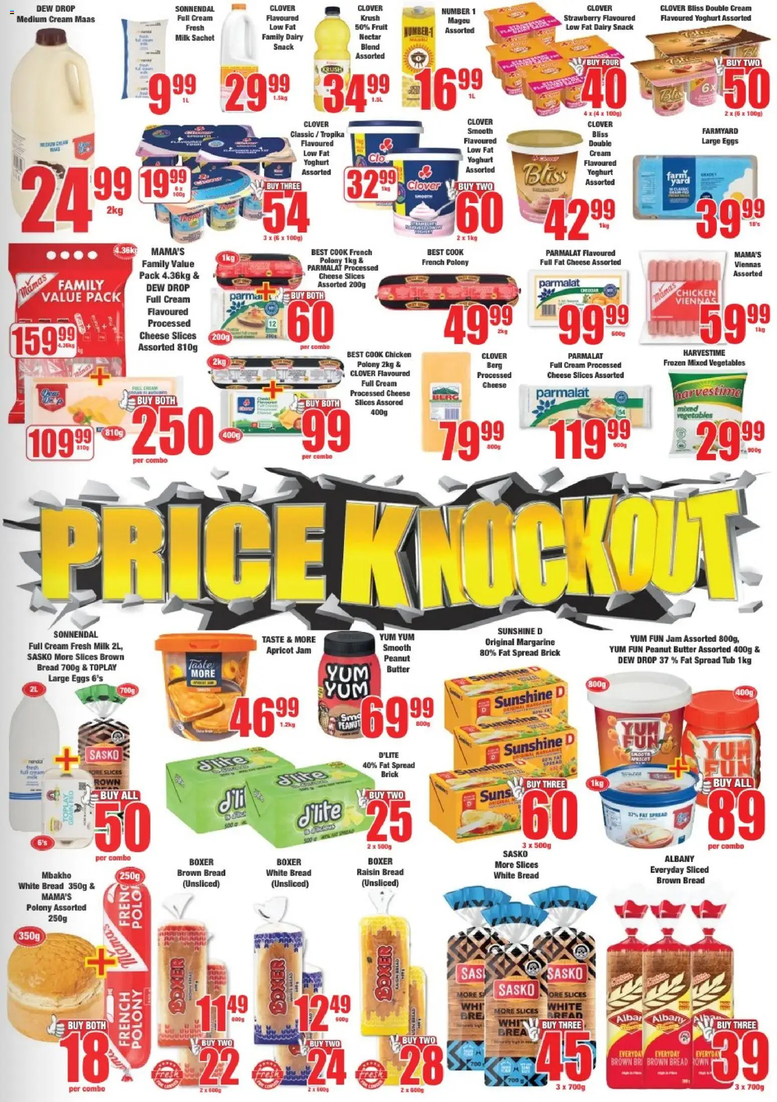 New Boxer catalogue – valid from 08.06.2026 | Page: 3 | Products: Jam, Eggs, Margarine, Peanut butter
