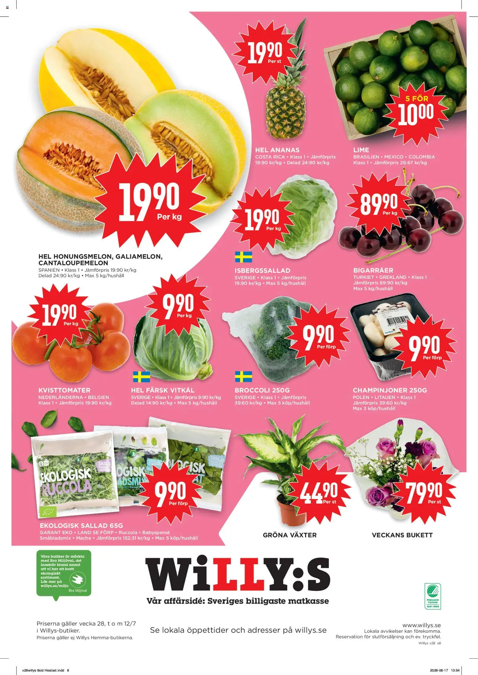 Willys reklamblad aktuell från 06/07/2026 | Sida: 8