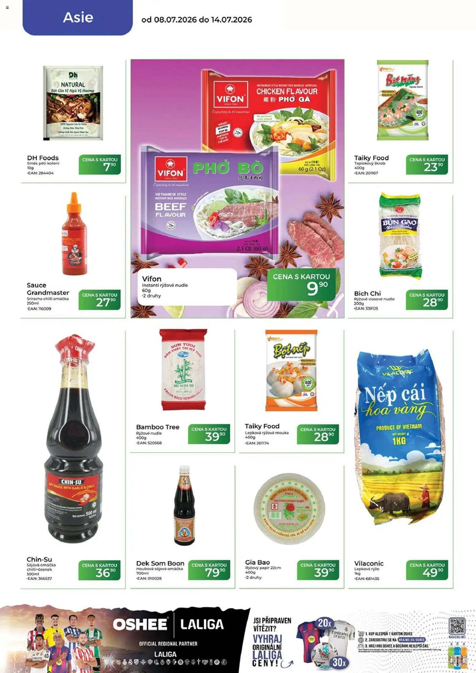Tamda Foods leták od 08.07.2026 | Strana: 46 | Produkty: Sriracha, Koření, Nudle, Rýžová mouka