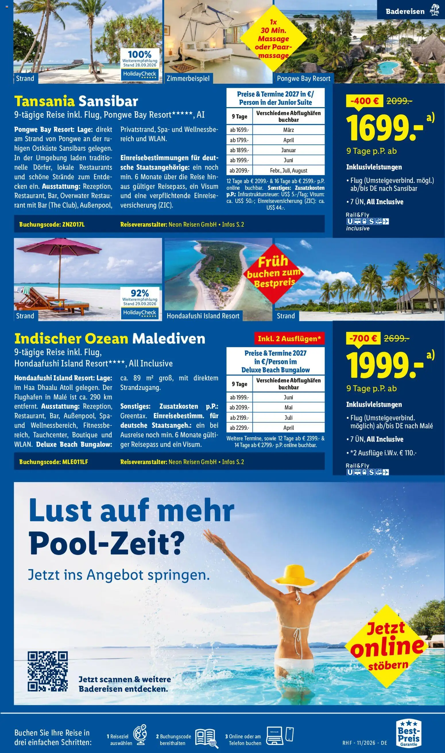 Lidl Reisen Prospekt – gültig ab 28.10.2026 | Seite: 17
