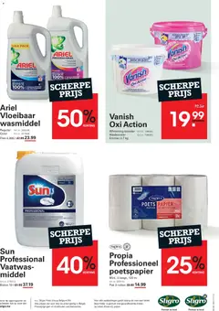 Sligro folder Promo - Voorbeeld van een folder van Sligro, geldig van 02/07/2026 | Pagina: 24 | Producten: Fles, Papier, Wasmiddel, Vaatwasmiddel