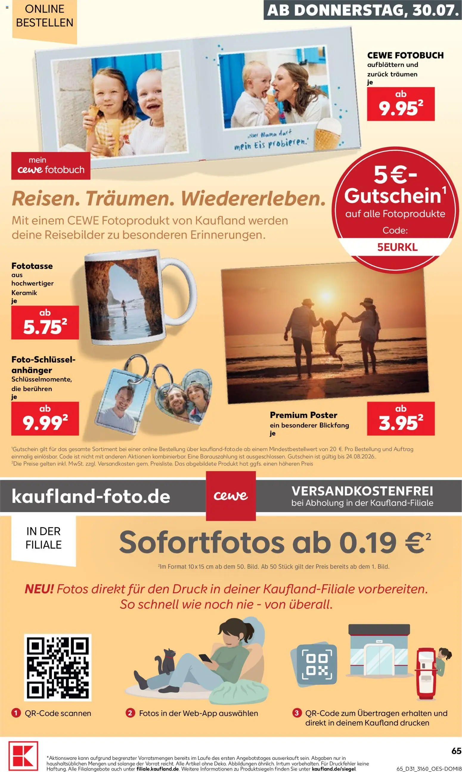 Kaufland Prospekt Rostock – gültig ab 30.07.2026 | Seite: 65 | Produkte: Eis