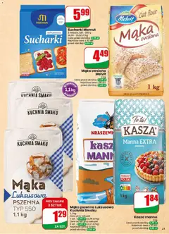 Pogląd oferty "Kasza manna, Kasza manna Manna EXTRA pszenna 1 kg" - ważna od 17.06.2026 | Strona: 23