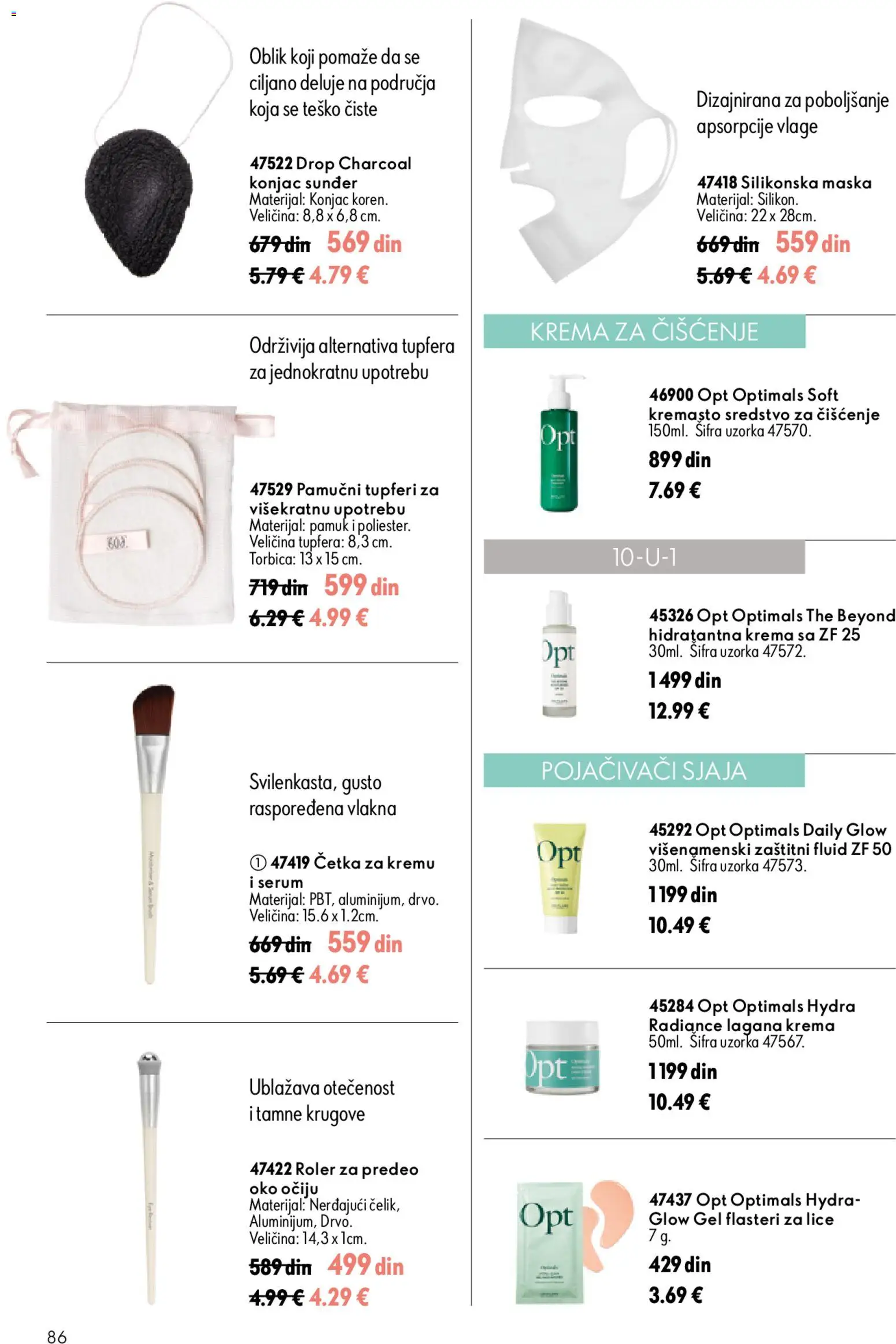 Oriflame katalog - važi od 15.07.2026 | Strana: 86 | Proizvode: Četka, Krema, Maska