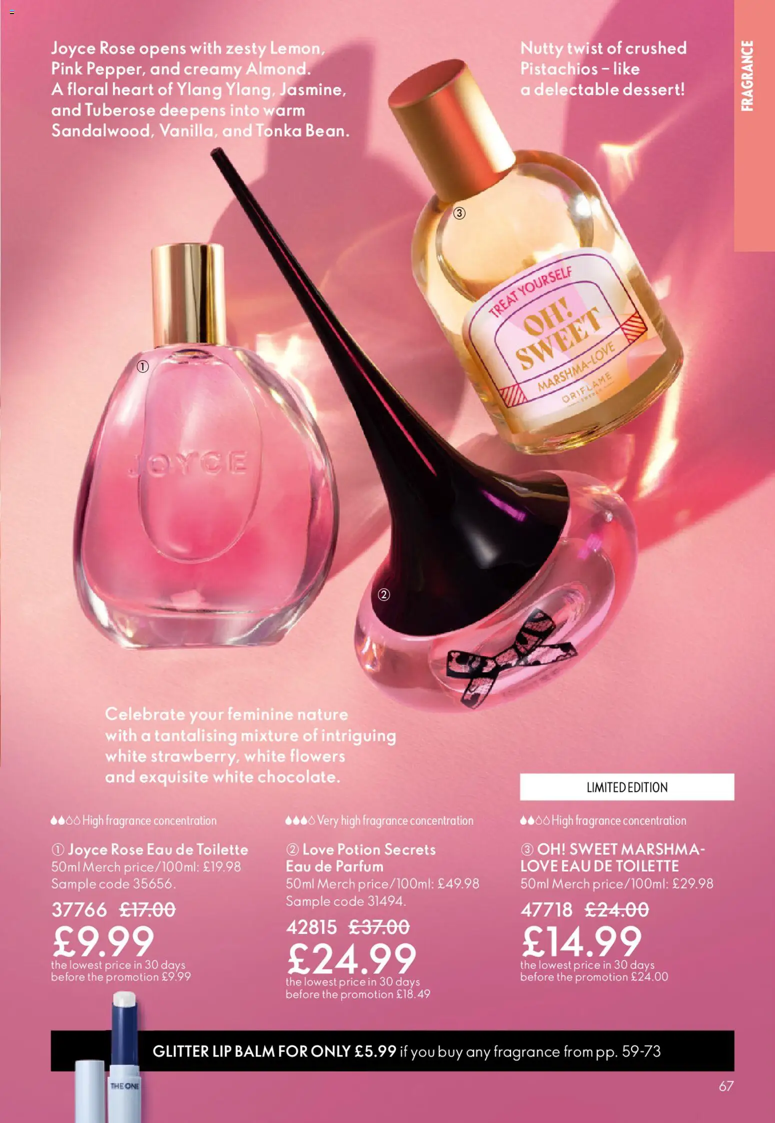 {H1} | Page: 67 | Products: Fragrance, Eau de toilette
