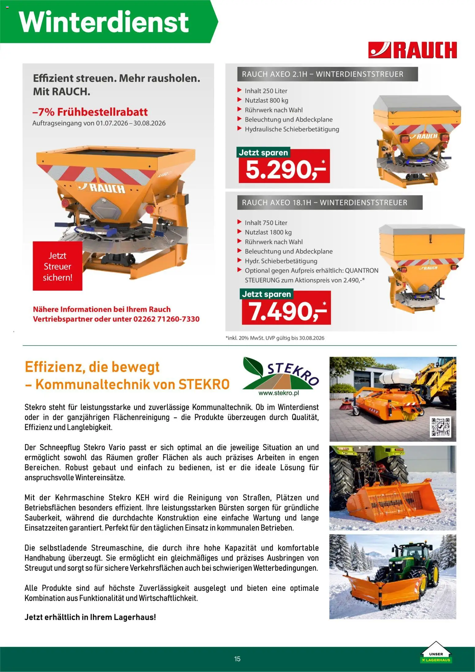 Lagerhaus Kommunaltechnik gültig ab 01.07.2026 | Seite: 15