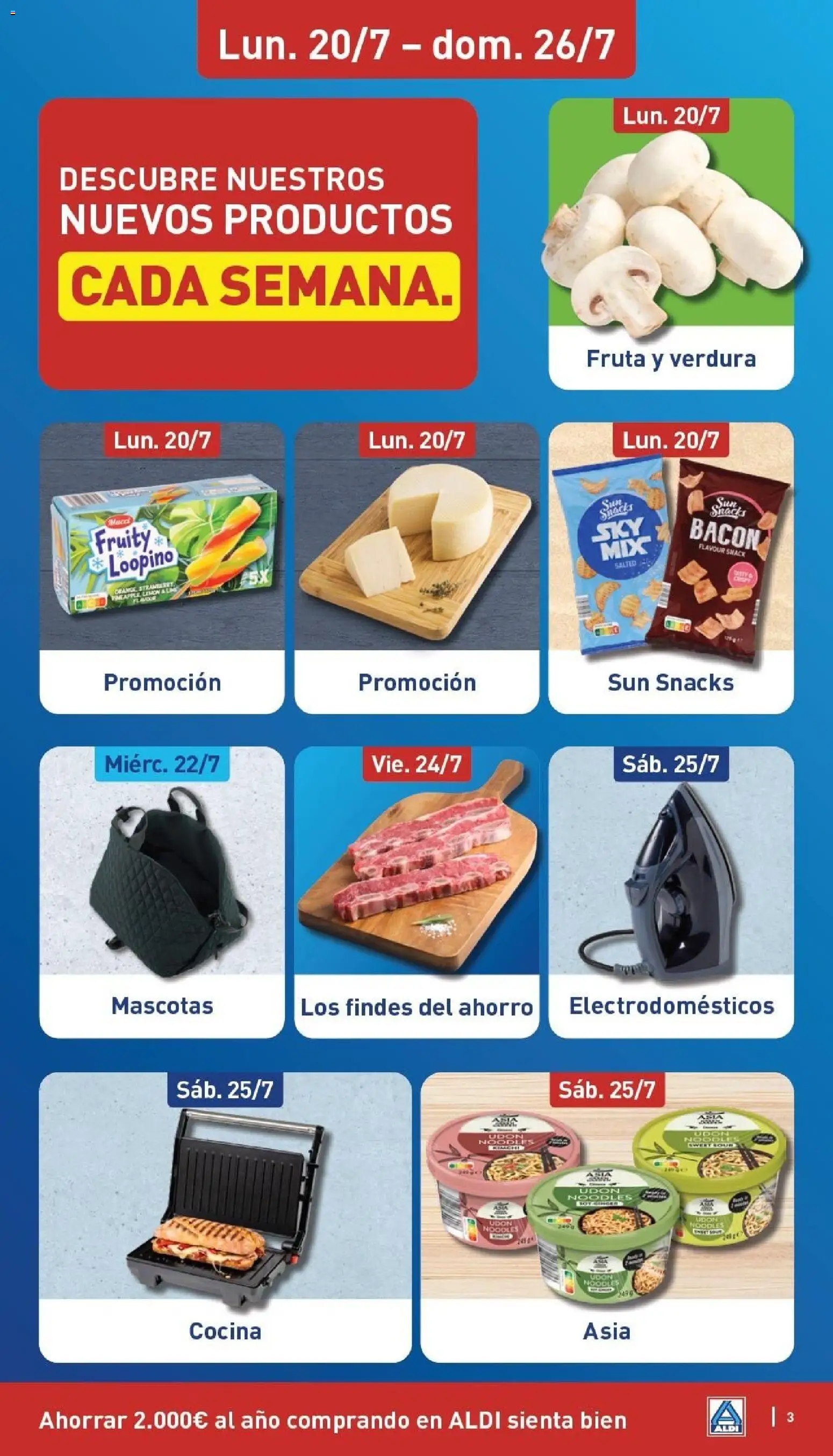Aldi folleto Península │ válido desde el 20/07/2026 | Página: 3 | Productos: Cocina