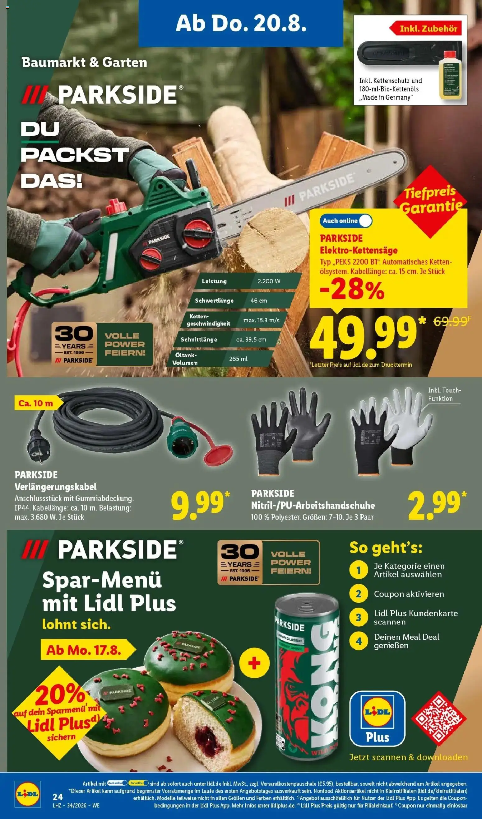 Lidl Prospekt Einbeck (ab 17.08.2026) zum Blättern » Angebote | Seite: 44