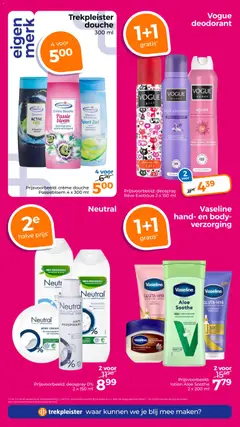Trekpleister folder - Voorbeeld van een folder van Trekpleister, geldig van 04.05.2026 | Pagina: 34 | Producten: Mes, Alcohol, Crème, Douchegel