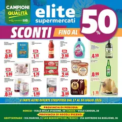 Anteprima del volantino Elite Supermercati volantino Grottammare valido a partire dal 17/07/2026