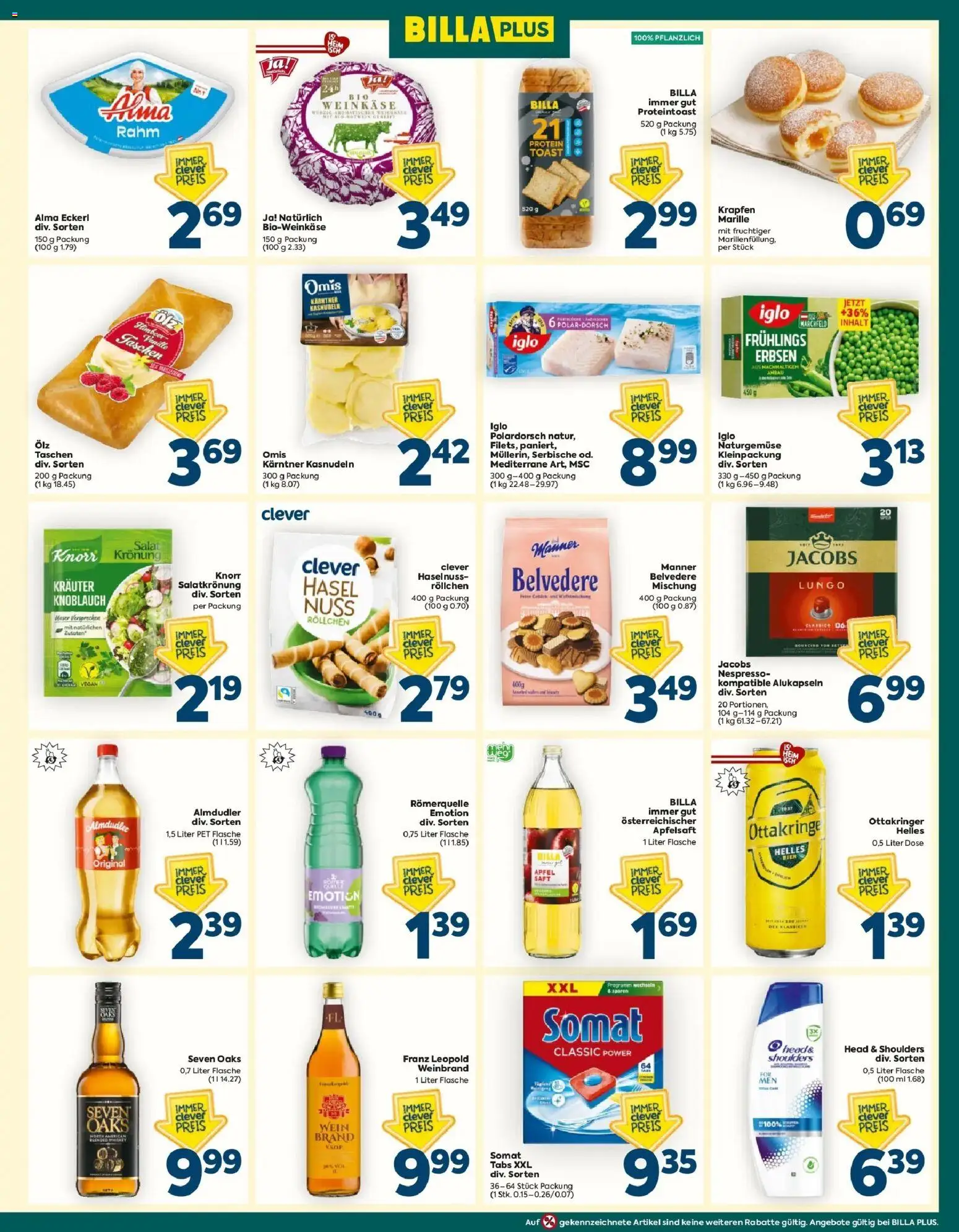 Billa Plus Flugblatt - Kittsee-Burgenland von 15.10.2026 - Aktuelle Angebote | Seite: 3 | Produkte: Knoblauch, Zutaten, Apfelsaft, Saft