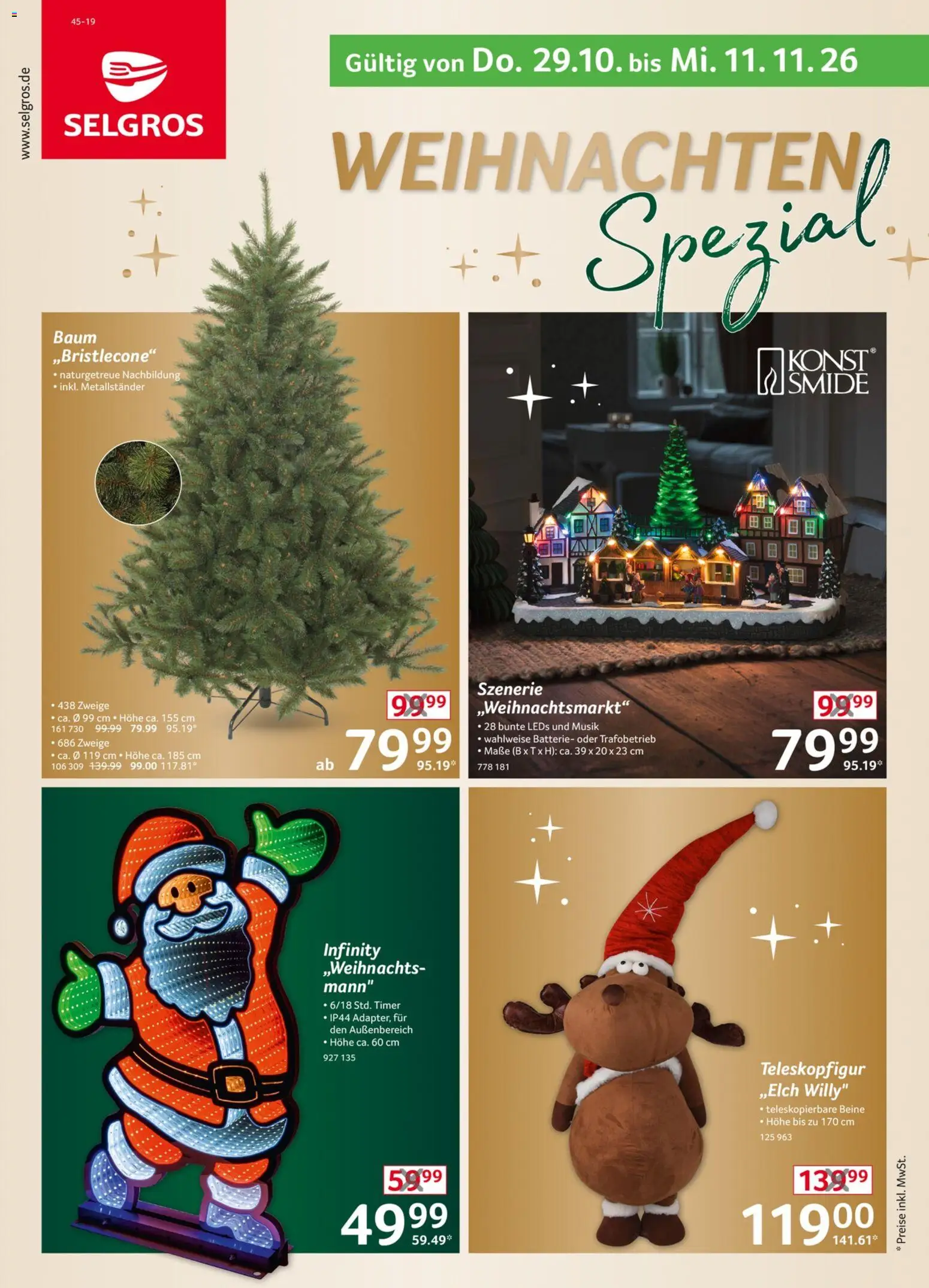 Selgros Weihnachten Spezial – gültig ab 29.10.2026 | Seite: 1 | Produkte: Batterie