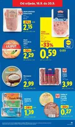Lidl Katalog - Pregled kataloga iz trgovine Lidl, vrijedi od 14.09.2026 | Stranica: 55