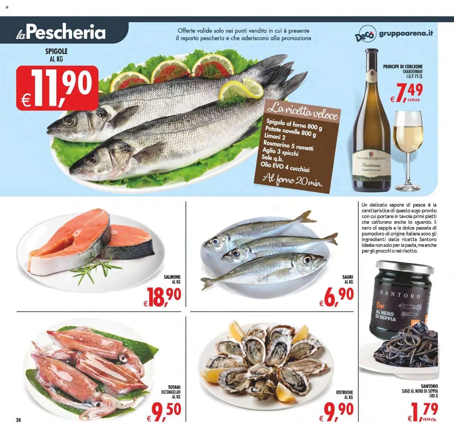 Volantino Decò del 02/10/2026 | Pagina: 24 | Prodotti: Rosmarino, Pomodoro, Forno, Gnocchi