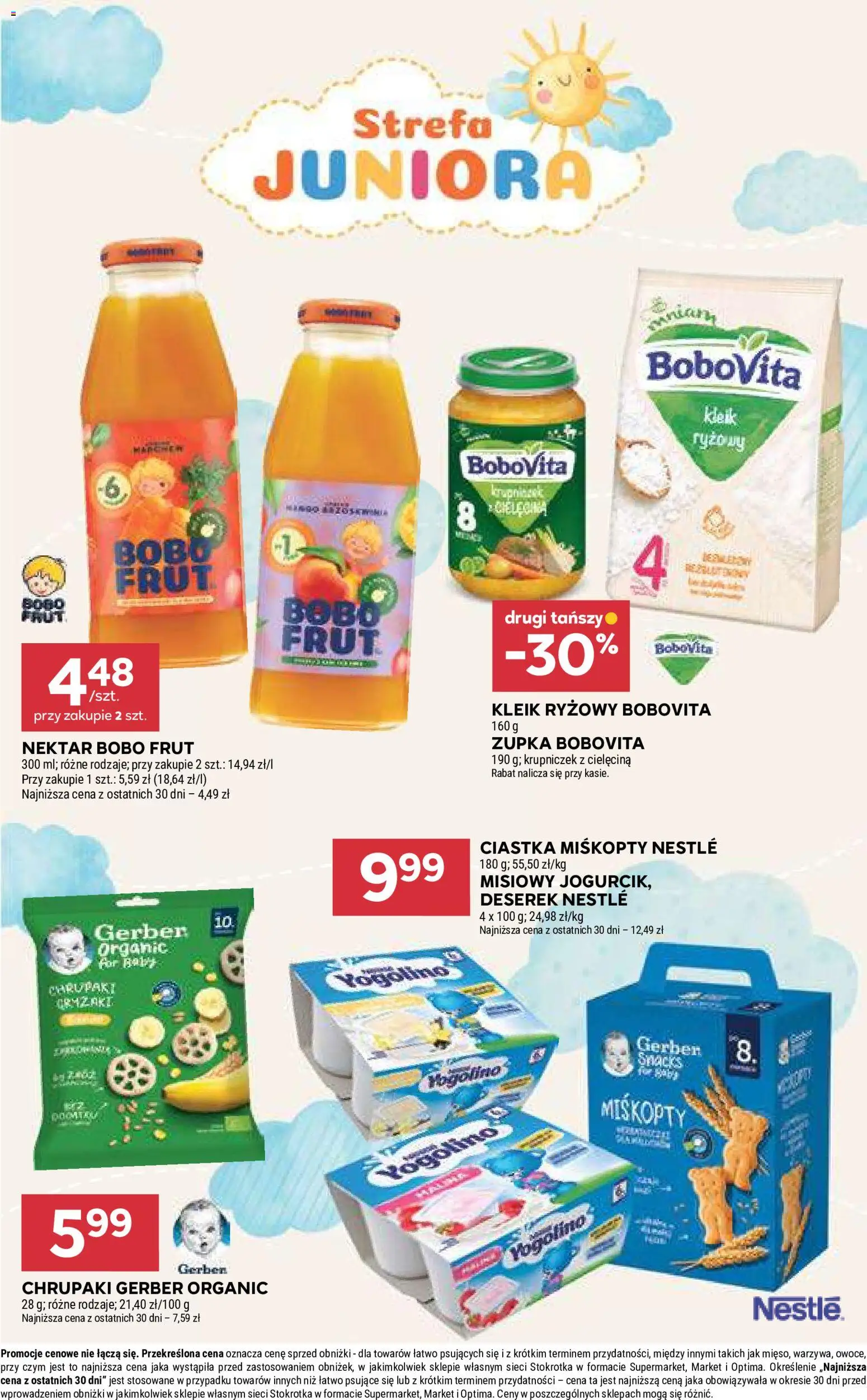 Stokrotka gazetka od 21.05.2026 | Strona: 52 | Produkty: Stokrotka, Bobo frut, Ciastka, Owoce