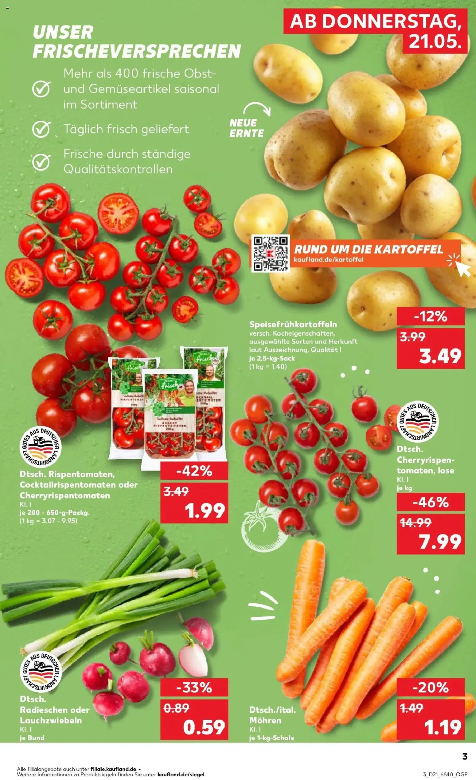 Kaufland Prospekt Moosburg An Der Isar – gültig ab 21.05.2026 | Seite: 3 | Produkte: Mohren, Obst