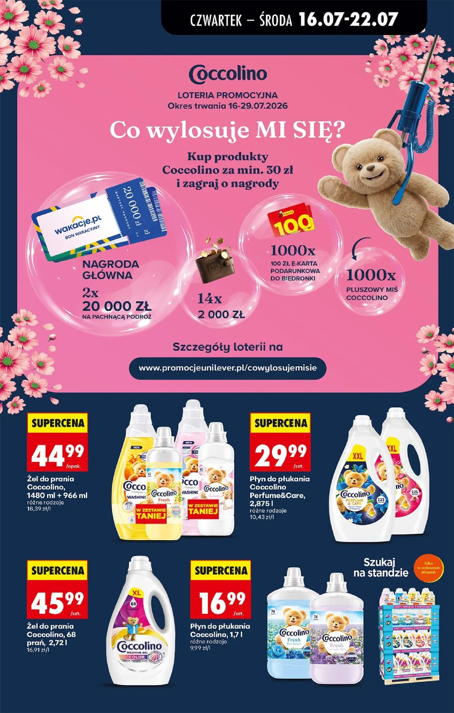 Biedronka Polsko leták - Codziennie niskie ceny od 16.07.2026 | Strana: 67 | Produkty: Coccolino, Miš